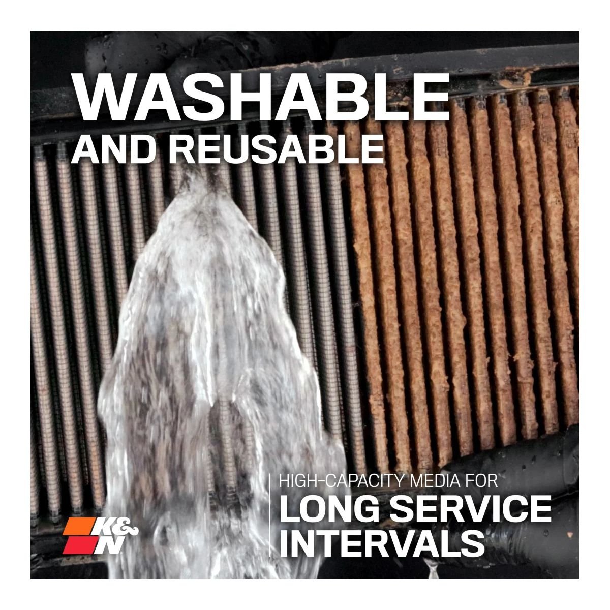K&N High-Flow Powersports Yamaha Engine Filter - Image 4